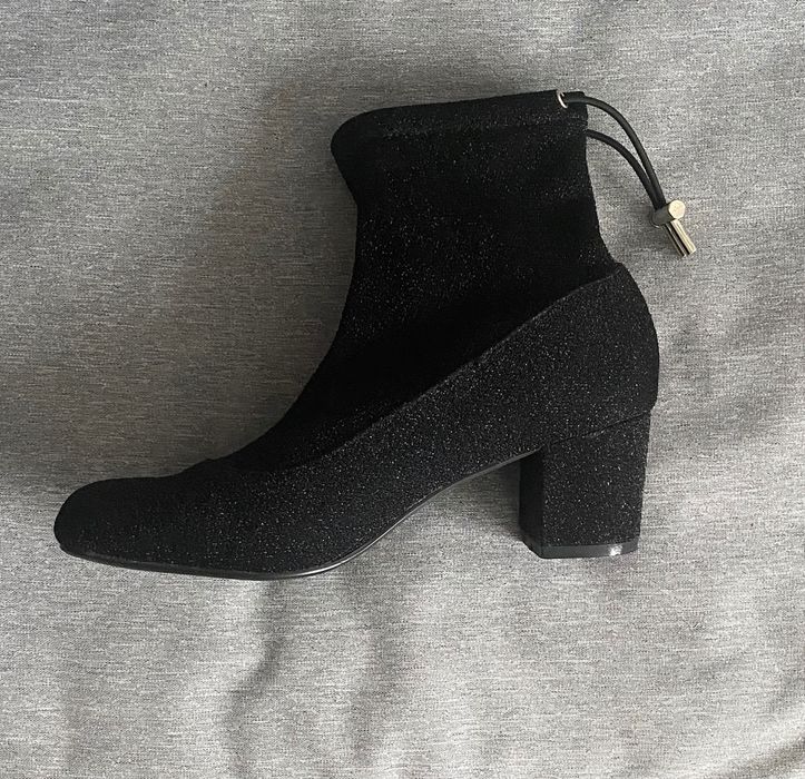 Botki czarne błyszczące Reserved 37