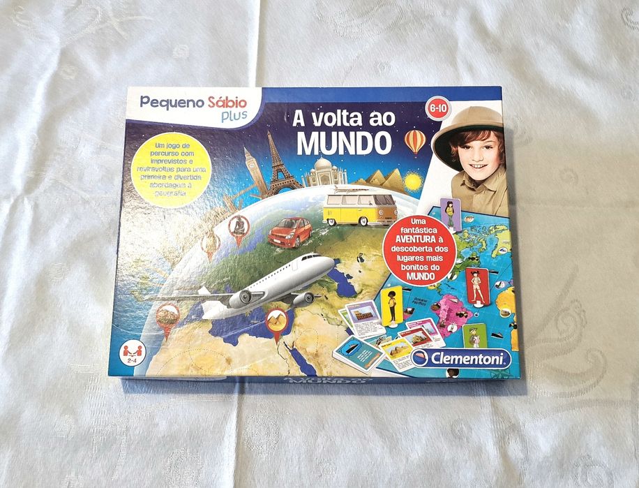 Clementoni Pequeno Sábio Plus A Volta ao Mundo