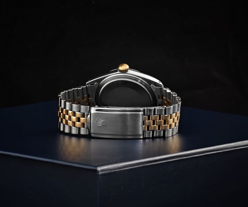 ROLEX Datejust 18K | Rzadka tarcza "Doorstop" Blue | Pudełko