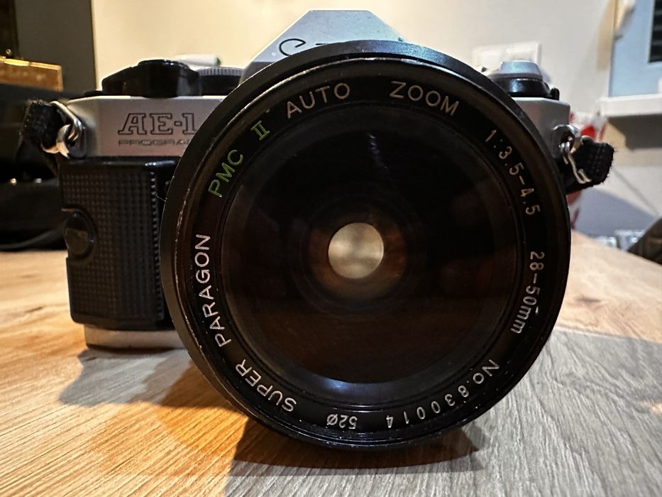 Aparat Canon AE-1 Program analog! igła !