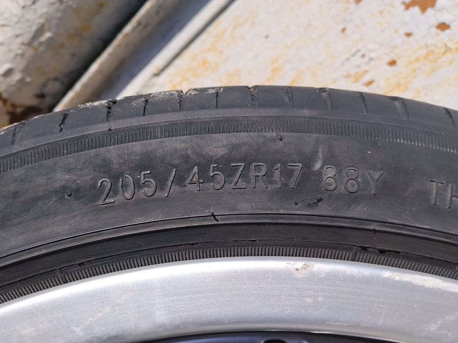 Колёса 205/45r17 лето