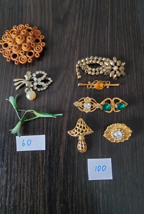 Брошка, кільце вінтаж срср