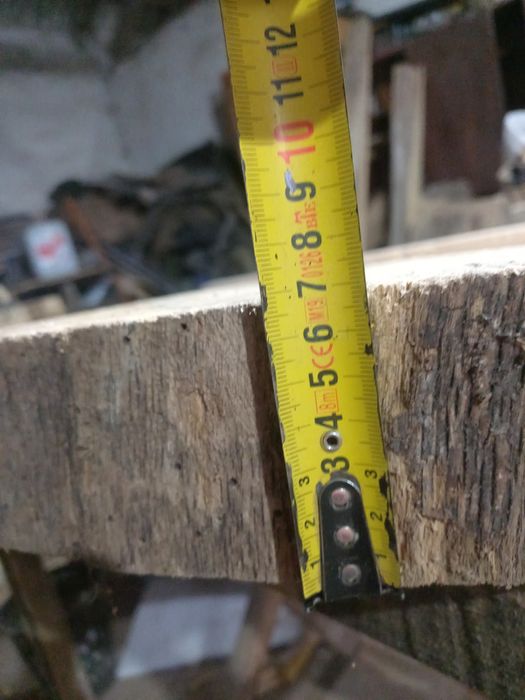 Дубовый слэб. Три года назад распилен.