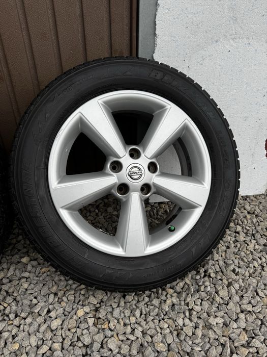 Koła aluminiowe 17 Nissan 5x114.3 215/60/17 Qashqai Juke X trail Terra