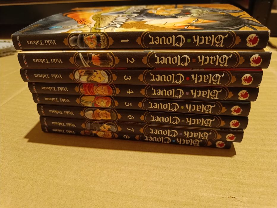 Manga Black clover 1-8