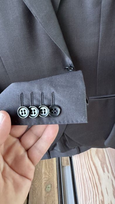 Fato Canali de corte clássico made in italy