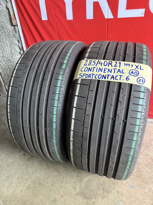 Pneus 285/40/21 Continental  impecaveis