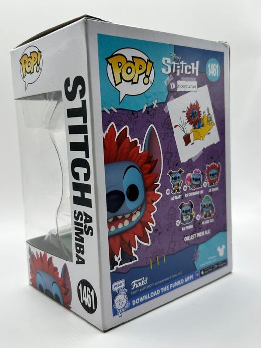 Funko pop stitch simba 1461