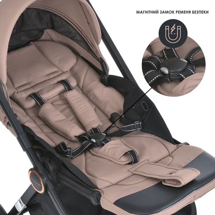 Продається коляска 2 в 1 El Camino ERA — бежевий