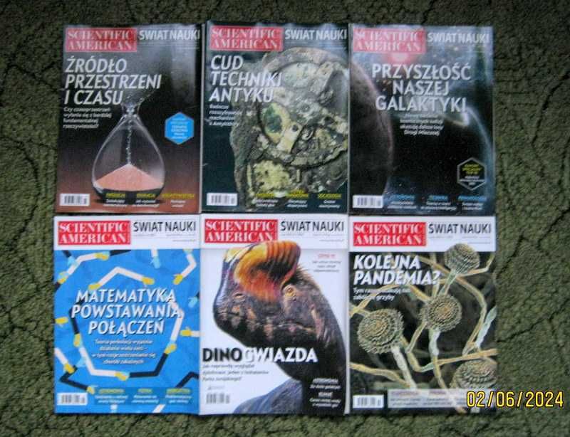 Scientific American / Świat nauki rocznik do wyboru