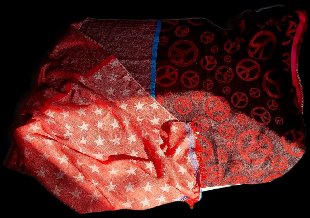 CHusta szal pacyfki ogromna #hippie