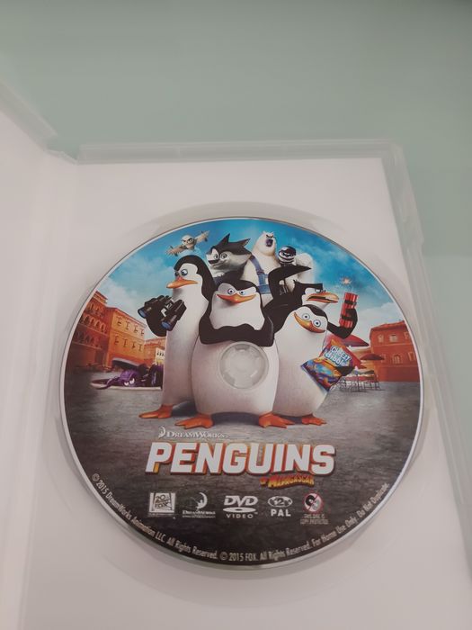 DVD os pinguins    .