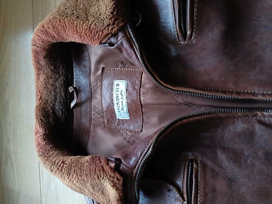 Blusão/ Parka Pele Bovino Masculino