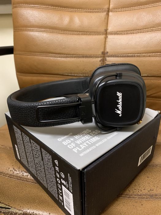 навушники Marshall major IV чорні