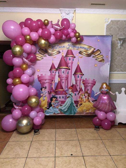 Банер на день народження, хрестини, плакат 2*2