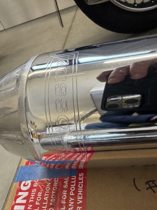 Труби вихлопні Bassani Megaphone для мотоцикла Harley Davidson