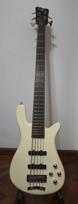 Warwick Pro Series Streamer LX 5 (5 Cordas) – Creme/ Cream White