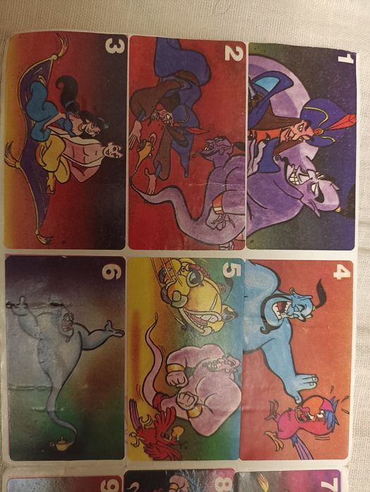 Альбом з наклейками Aladdin Nacar 1995 Alladin, Аладин Турция