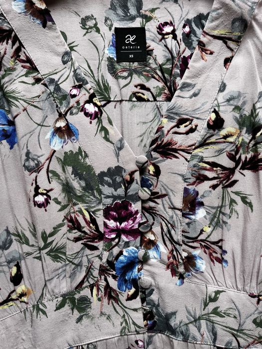 Sukienka Aeterie Primula Botanica Mus lata 40 100% wiskoza