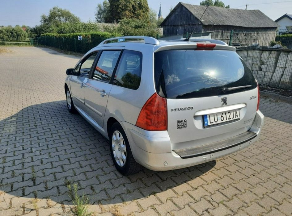 Peugeot 307 SW 1.6 benzyna 109 KM klimatyzacja ważne opłaty