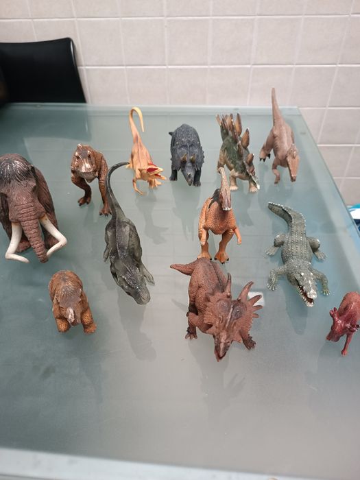 Conjunto  figuras Collecta Dinausaurod de colecção