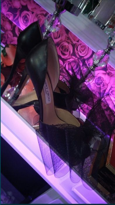 Sandałki szpilki Jimmy choo 40 ślub