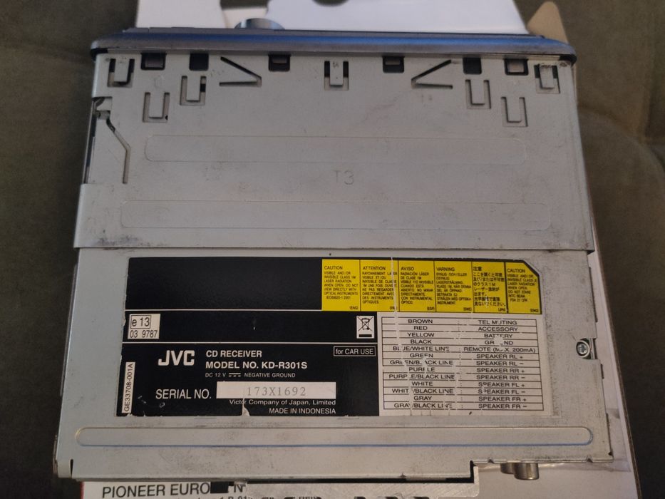 Radio samochodowe JVC KD-R301S