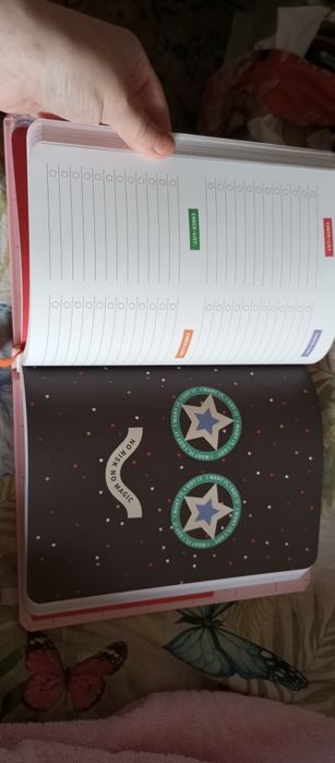 Планер рожевий на 12 місяців новий