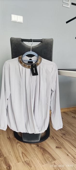Szyfonowa bluzka damska rozmiar M