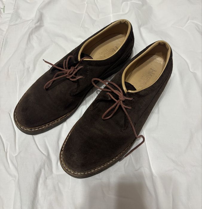 Туфлі класичні чоловічі замшеві від французькогобренду 39 р