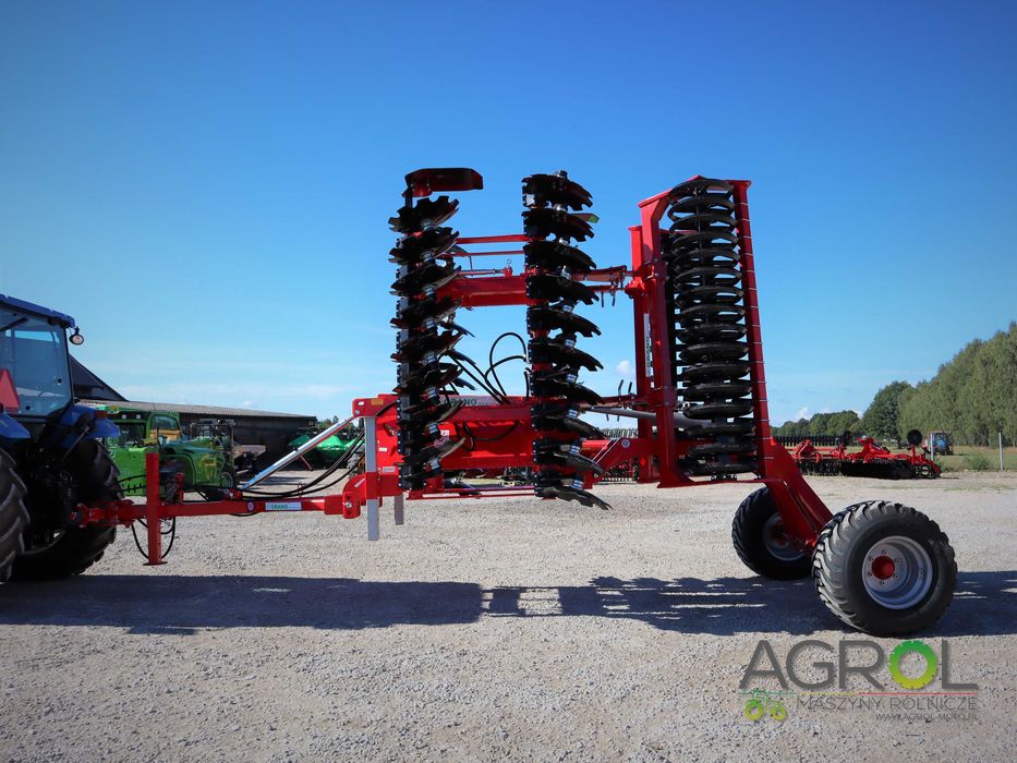 Brona talerzowa hydrauliczna TORNADO 3,5m 4 m 4,5m 5 m 6m Grano System