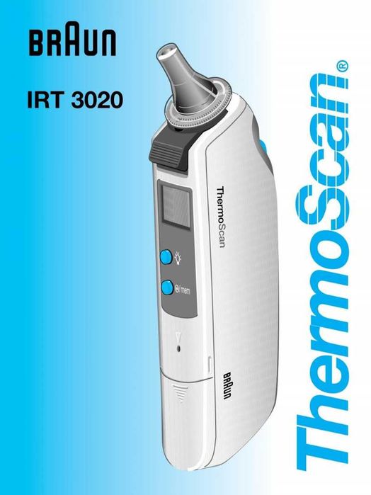 Termometr Braun IRT 3020, dla niemowląt / dzieci / dorosłych