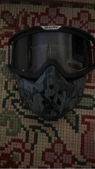 Capacetes Arai Shark Vancore lentes e mascara