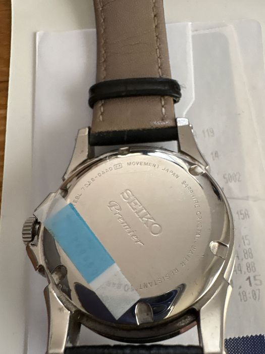 Zegarek Seiko Premier Kinetic Pepetual