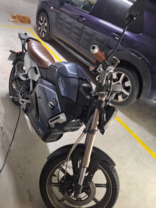 Mota Elétrica Super Soco TC 2019 (50cc) — Impecável, só 4.268 Km