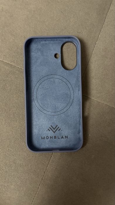 Чохол Monblan для iPhone 16 MagSafe, підкладка з мікрофібри