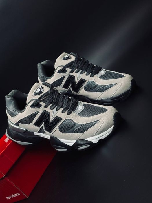 Чоловічі кросівки New Balance 9060 натуральна шкіра/Красовки нюбеланс