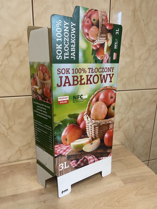 Świeży sok, pasteryzowany, bez dodatku  cukru