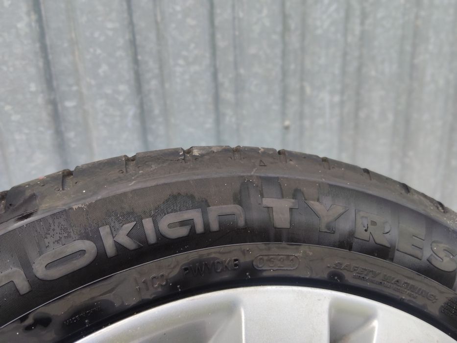 Alufelgi opel 5x115r 17 opona lato