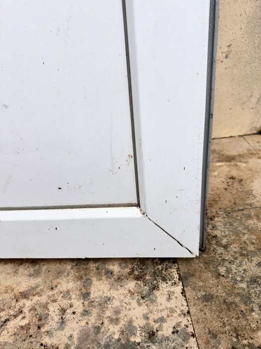 Porta pvc com vidro