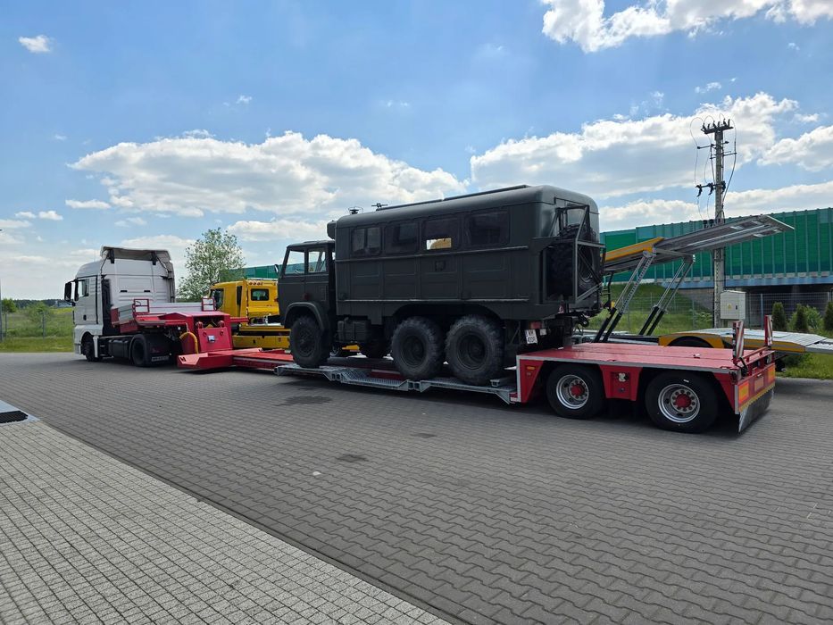 Digicross DGN38  Naczepa niskopodłogowa, rozciągana, ładowana przodem„Tiefbett”