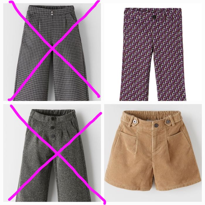 Брюки и шорты бермуды Zara для девочки