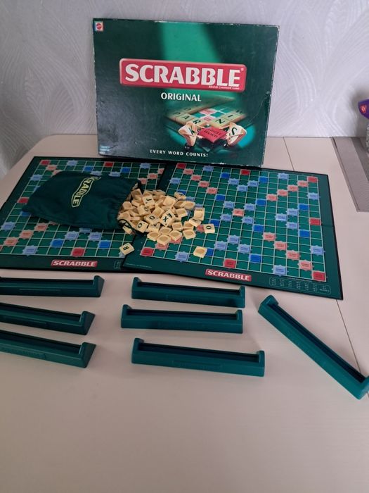 Эрудит Mattel scrabble, настрльная игра