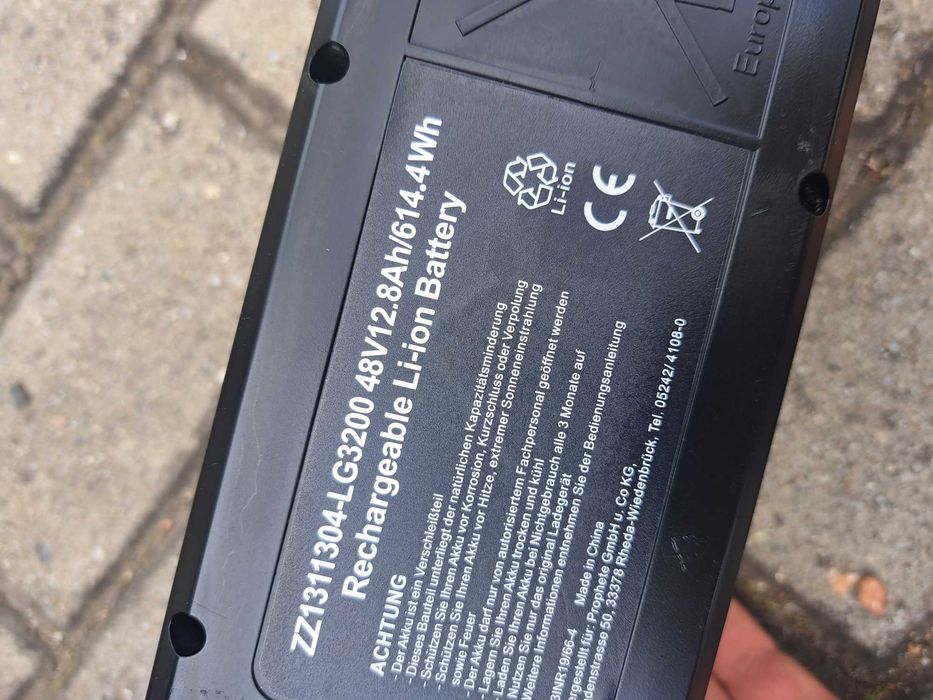 Rower elektryczny Prophete e t300 zielony okazja