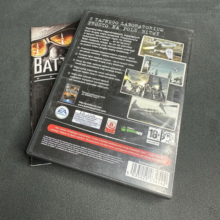 Battlefield 1942 Secret Weapons of WWII - polska wersja - PC