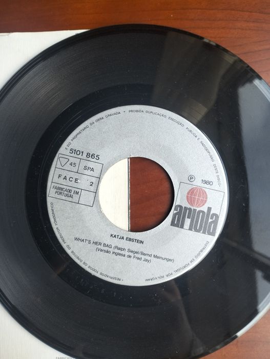 Disco de vinil single Katja Ebstein