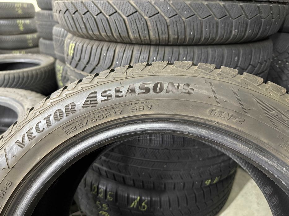 1x Opona 225/50R17 98V GOODYEAR VECTOR 4SEASONS 8,26mm 20r