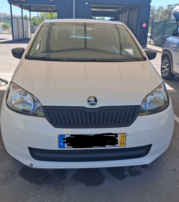 Vendo Skoda Citigo Active 2017 , 141 mil km, gasolina,  IUC e inspeção 2026 pagos. Não reservo!
