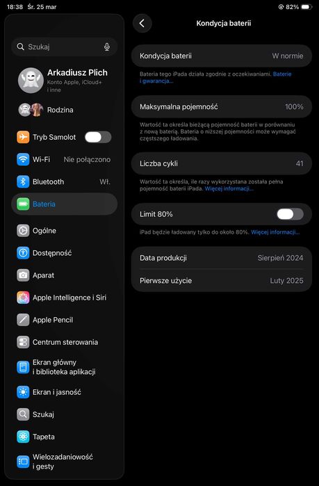 iPad mini 7gen 128GB 100%