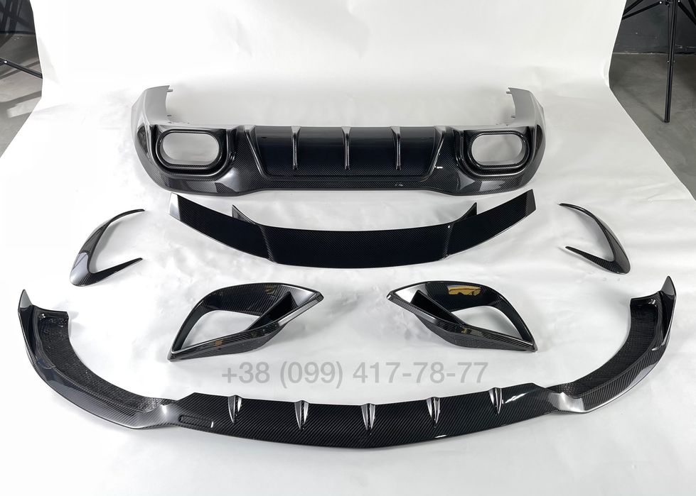 Обвес BRABUS Mercedes AMG GT X290 W290 Губа Насадки Спойлер Диффузор